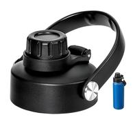 Prurex Replacement Spout Lid for Takeya Wide Mouth 18, 22, 24, 32, 40, 64oz, Water Bottle Lid with Carry Handle - Ideal for Gym & Sport, Leak-Poor