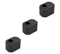 Prusa MK4 & Prusa XL Heat Block Black Silicone Sock X by vivid | dsgn [3-Pack] - Insulate & Protect Your 3D Printer Hot End Nozzle | Custom Screw Holes | Prevent Damage