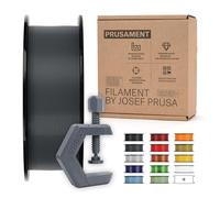 Prusament 3D Printer Filament PETG Anthracite Grey 1.75mm - 1kg Spool - High Precision ±0.02 mm - Low Stringing - Strong Layer Bond - No tangling - Ideal for Beginners & Professionals