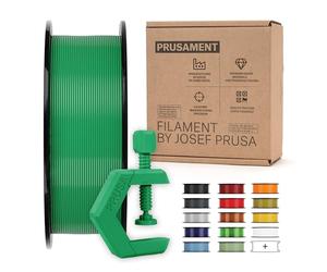 Prusament 3D Printer Premium Filament PETG Jungle Green 1.75mm - 1kg Spool - High Precision ±0.02 mm - Low Stringing - Strong Layer Bond - No Tangling - Ideal for Beginners & Professionals