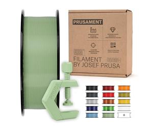 Prusament 3D Printer Premium Filament PETG Pistachio Green 1.75mm - 1kg Spool - High Precision ±0.02 mm - Low Stringing - Strong Layer Bond - No tangling - Ideal for Beginners & Professionals