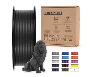 Prusament 3D Printer Premium Filament PLA Galaxy Black 1.75mm - 1kg Spool | High Precision ±0.02 mm - Easy to Print - Low Warping - No Tangling - Ideal for Beginners & Professionals