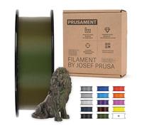 Prusament 3D Printer Premium Filament PLA Mystic Green 1.75mm - 1kg Spool - High Precision ±0.02 mm - Easy to Print - Low Warping - No Tangling - Ideal for Beginners & Professionals