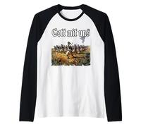Prussia T | Battle of Hohenfriedberg | Prussian Infantry Raglan Baseball Tee