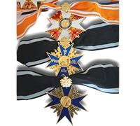 Prussian WWI Medal Set - Pour le Mérite, Order of the Red Eagle, & Black Eagle replica