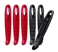 Prutomr 6Pcs Bicycle Tyre Levers Tool Resistant Plastic Bike Tire Spoons Lightweight Handy Tire Irons Tyre Changing Set Removal Pry Bar Kits Reliable Safe Quick Roadside Rides Backup Wrench