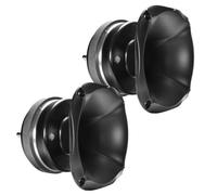 PRV AUDIO 2X WG2000Py Slim 150 Watts 2" Exit Mids & Highs Horn Driver 8 Ohm 107dB PRO Audio Polyimide Compression Driver with Shallow Waveguide (2 Horn Drivers) Bundle 300 Watts