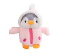 PRVCFZ 25cm Soft Dressed Penguin Plush Companion, Cuddly Stuffed Animal for Sleep and Travel, Warm Comforting Plush Toy Alternative, for Daily Use and Festive Present Giving