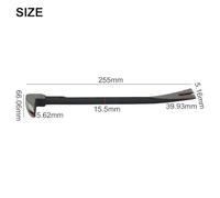 Pry Bar Nail Extractor for Household and Workshop Use - Heavy-Duty Metal Construction, Versatile Pulling Crow Design, 1pc (C)