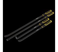 Sealey S01193 Pry Bar Set 4Pc Heavy-Duty With Hammer Cap