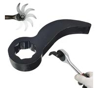 Pry Bar Wrench Adapter,1/2Inch Crow Bar Angle Repair Head Tool - Heavy Duty Repair Tools for Automotive Axle Tire Motorbike Truck Vehicle Home Farm Garage Roadside Mechanics