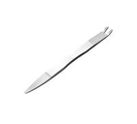 Pry Tool - Stainless Steel Automotive Repair Bar, Double-End Lever Device System, Flat Fork Mouth Design Mechanic Equipment | Vehicle Door Trim Buckle Button Removal Disassembly Solution