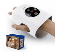 pryfey Hand Massager, 9 Modes 9 Intensities Hand Massage, Cordless Hand Massager for Arthritis and Carpal Tunnel, Gift for Men Women Parents Relaxation at Office,White