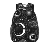 PRyLqKS Gothic Goth Horror Backpack,Fashion Bat Pattern Daypack Computer Backpacks Bookbag for Men Women