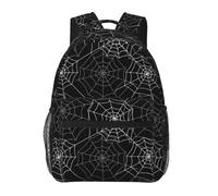 PRyLqKS Gothic Goth Horror Backpack,Fashion Bat Pattern Daypack Computer Backpacks Bookbag for Men Women