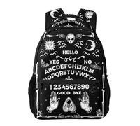 PRyLqKS Ouija Board Gothic Goth Backpack For School Laptop Bags Bookbag Big Casual Daypack For Student Girls Boys Kids Teens Travel Sports Work