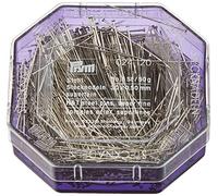 Prym 024120 Straight Pins 6 SF 0.50 x 30 mm Silver Colour 50 Gram Box, Steel, 30 x 0,5mm