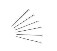 Prym 024191 Straight Pins 7 EF 0.60 x 32 mm Silver Colour 500 gram Box, Steel, 32 x 0,6mm