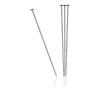 Prym 024192 Pins, 0.60 x 34 mm, Silver, 500 g, Plastic Box, Steel, 34 x 0.6 mm