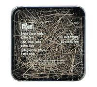 Prym 024816 Pins, 0.60 x 30 mm, Silver, 250 g, Plastic Tin