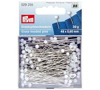 Prym Glass-head pins 0.80 x 48mm White - 30g