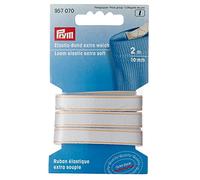 Prym Loom Elastic Extra Soft White, 10 mm, weiß, 2 m