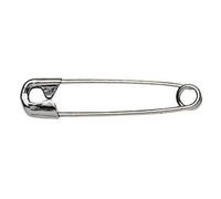 Prym Safety Pins 19mm Silver Pack of 1000, Alloy Steel, 19 mm