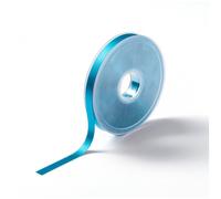 Prym 10mm Satin Ribbon - Caribbean Blue - per metre