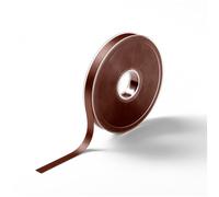 Prym 10mm Satin Ribbon - Medium Brown - per metre