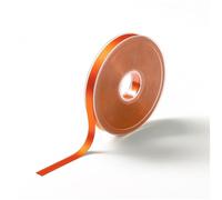 Prym 10mm Satin Ribbon - Orange - per metre