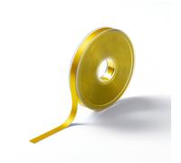 Prym 10mm Satin Ribbon - Yellow - per metre