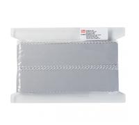 Prym 10mm Woven Braid Trim Silver - per metre