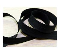 Prym 902900 Bias Binding-Cotton, Black, 100% CO, 12 mm Falzung: 24/12 mm | 30 m