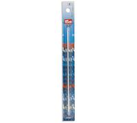 Prym 14 cm 2 mm Crochet Hooks for Wool with Handle, Aluminium Pearl Grey