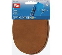 Prym 14 x 10 cm 2-Piece Leatherette Sew-On Patches, Camel