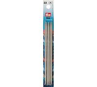 Prym Double-Pointed and Glove Knitting pins alu Pearl Grey 15 cm 2.50 mm, Silver, US 1.5 (2.5 mm)