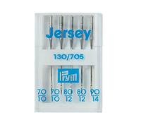 Prym 152233 Sewing Machine Needles 130/705 Jersey, 70-90, Silver Colour No. 90