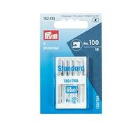 Prym 152413 130/705 Standard 100 Sewing Machine Needles Silver Colour No
