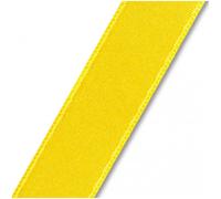 Prym 15mm Satin Ribbon - Lemon - per metre