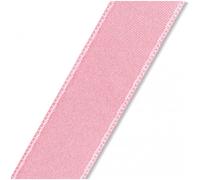 Prym 15mm Satin Ribbon - Pale Rose - per metre