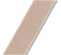 Prym 15mm Satin Ribbon - Sand - per metre