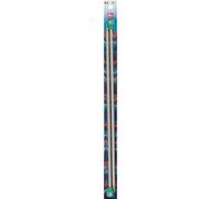 Prym 16 Single Point Aluminum 6.5mm Knitting Needles Grey 2 Count