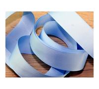 Prym 16mm Ribbed Polyester Tape Light Blue - per metre