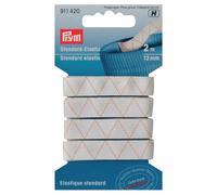 Prym 2 m x 12 mm Standard Elastic, White