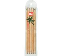 Prym 20 cm 8.00 mm Double Pointed and Glove Knitting Pins Bamboo