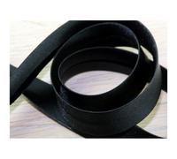 Prym 20mm Duchesse Satin Bias Binding Tape Black - per metre