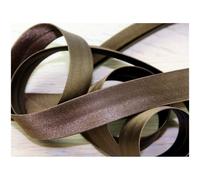 Prym 20mm Duchesse Satin Bias Binding Tape Medium Brown - each