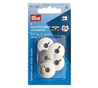 Prym Double Rotary Shuttle Bobbins, Metal, Silver, One Size