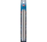 Prym 218.645 218645 Zupack Knitting Needle, Steel, Pearl Grey, 20cm Length x 7mm Thickness