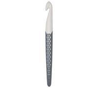 Prym 218494 Ergonomics Wool Crochet Hook ,White, Dark Violet, 18.5cm 15.00mm